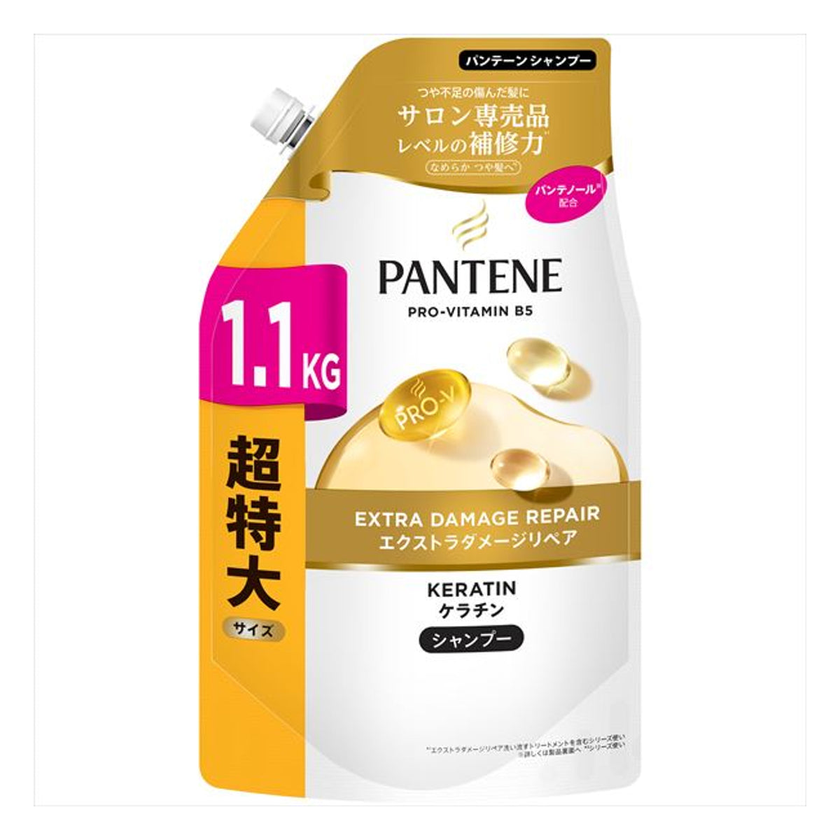 パンテーン エクストラダメージリペア シャンプー 詰替え 1100mL 6点セット